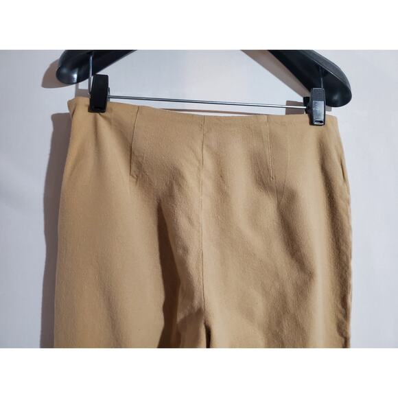 Vtg Ralph Lauren Black Label Wool Trouser Pants Womens Size 8 Tan Career Office - Picture 5 of 13